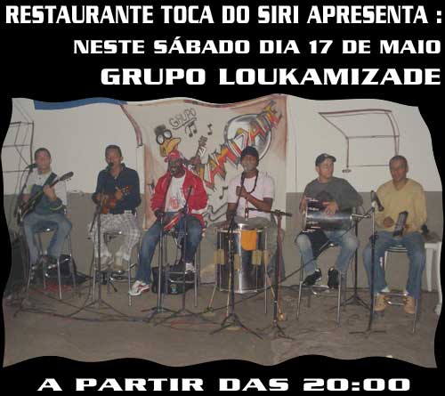 Grupo Loukamizade na Toca do Siri
