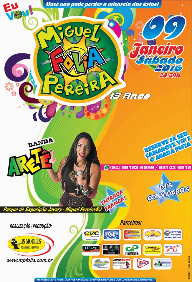 MIGUEL PEREIRA FOLIA 2016 13 ANOS 