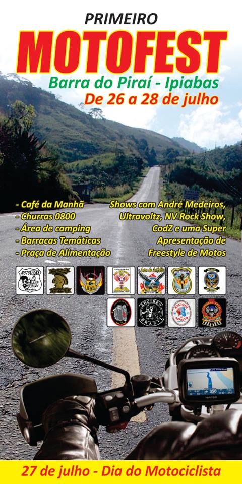1 MOTOFEST DE BARRA DO PIRA�