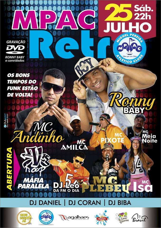 MPAC RETR� COM RONNY BABY, MC ANDINHO, M