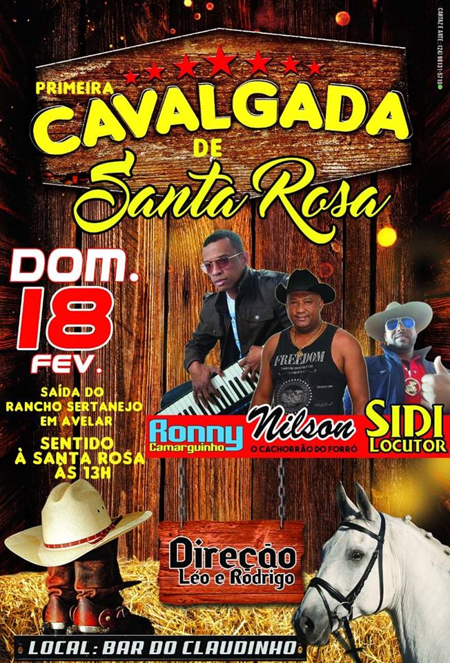 PRIMEIRA CAVALGADA DE SANTA ROSA | COM N
