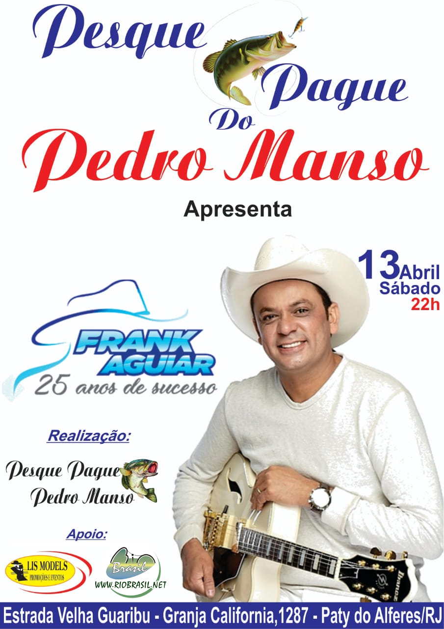 FRANK AGUIAR NO PESQUE  PAGUE DO PEDRO M