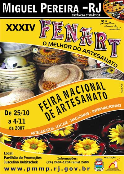 FENART � FEIRA NACIONAL DE ARTESANATO DE