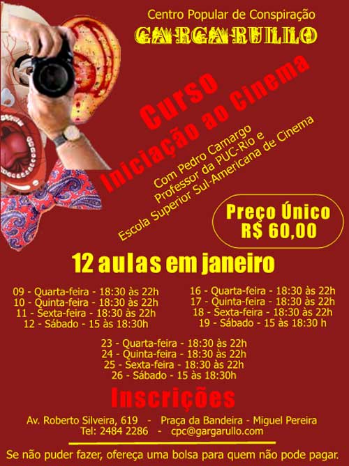Curso inicia��o ao Cinema