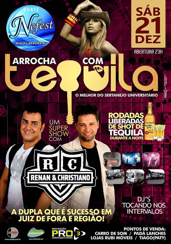 NOITE DO ARROCHA COM TEQUILA NA NEFEST