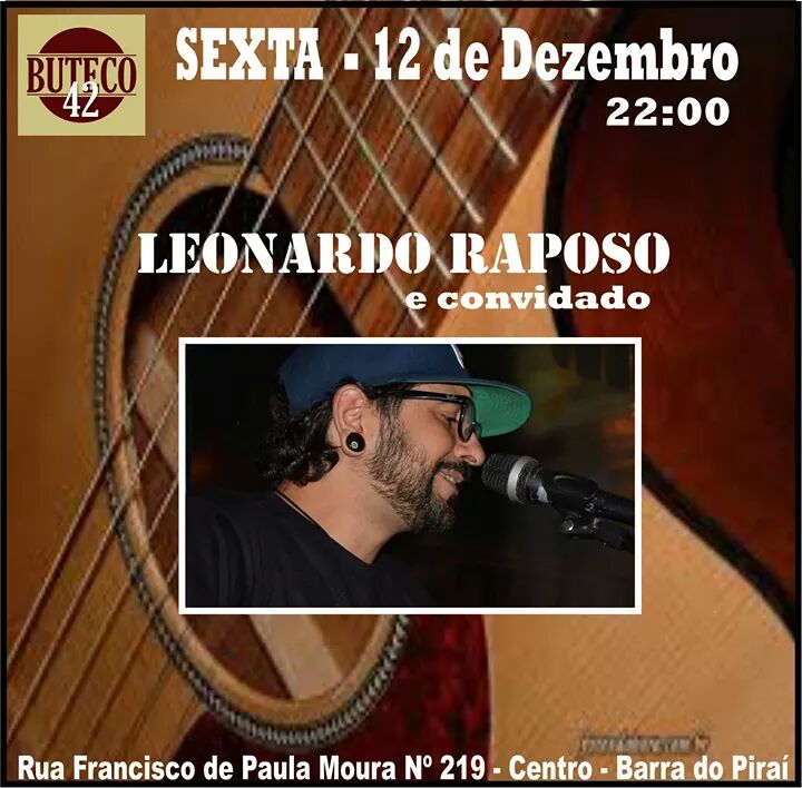 LEONARDO RAPOSO E CONVIDADO