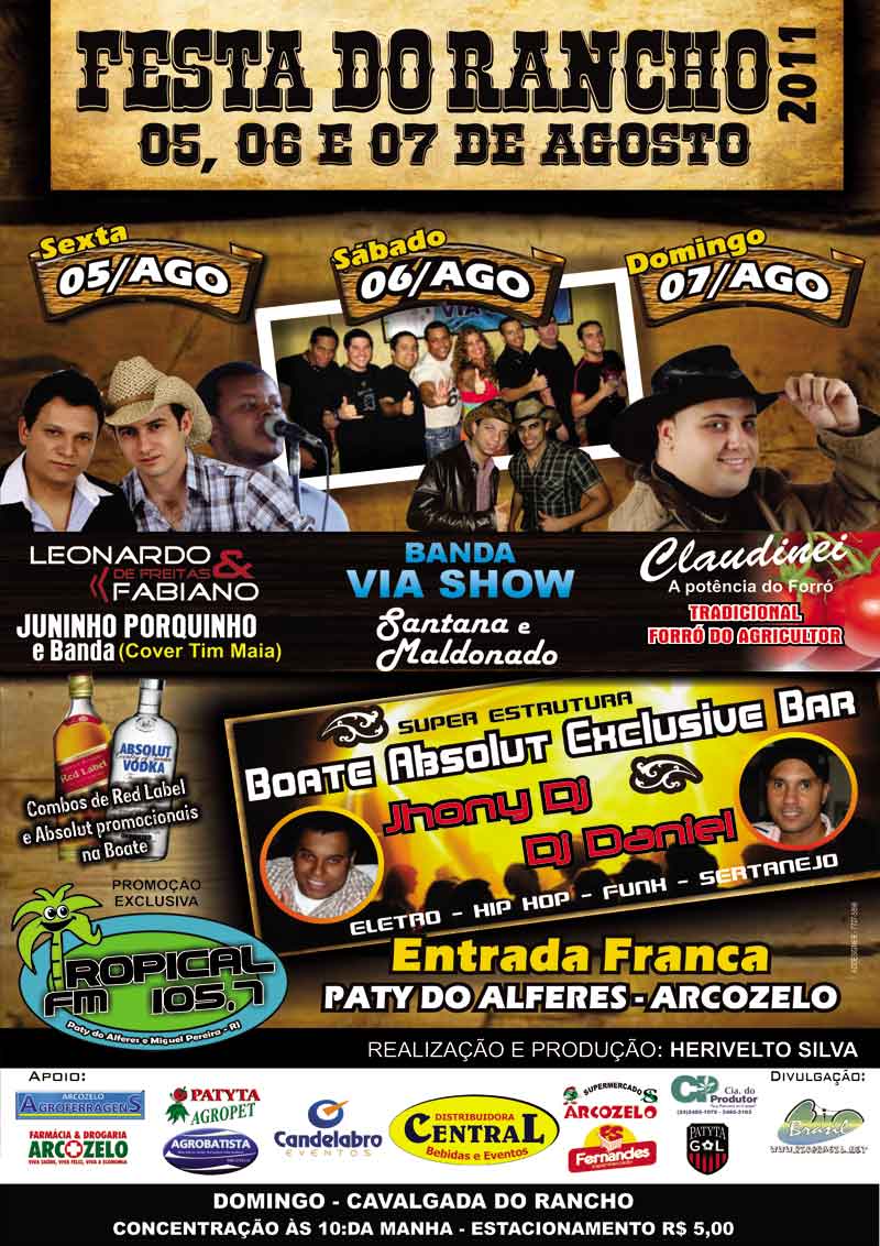 FESTA DO RANCHO 2011 - CLAUDINEI - A POT