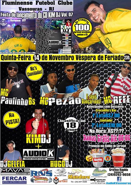 FESTA DE LAN�AMENTO DO CD DO KIM DJ