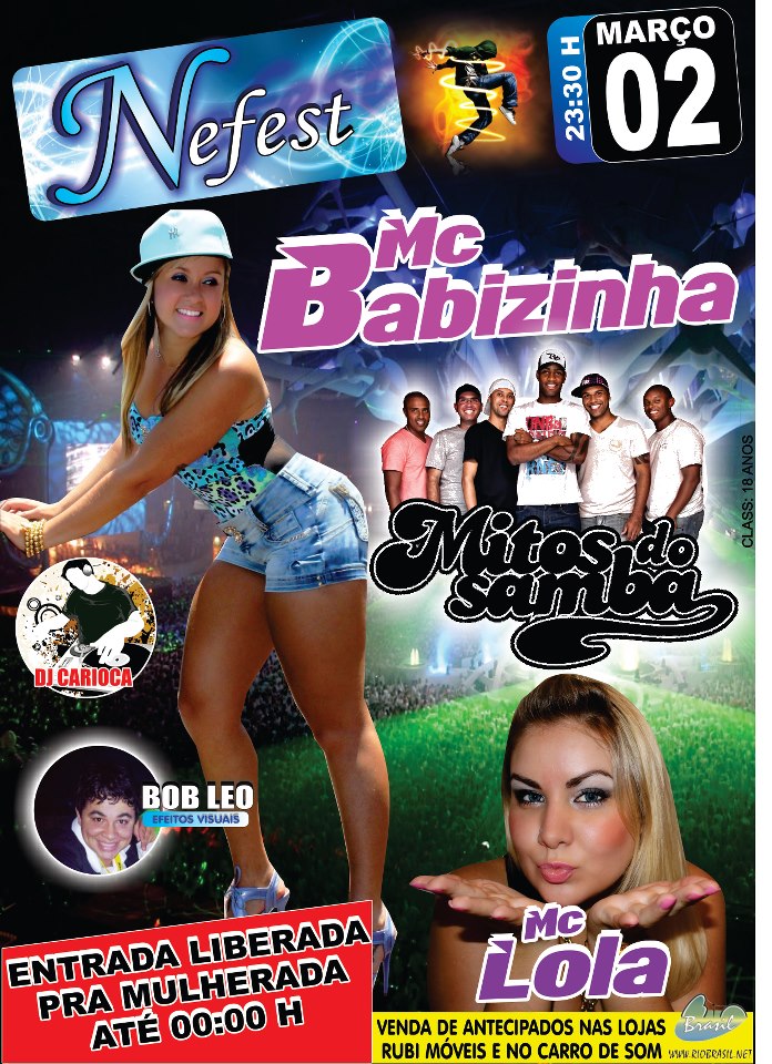 MC BABIZINHA , MC LOLA, MITOS DO SAMBA E