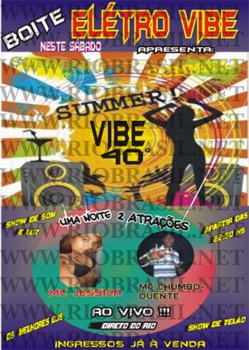 SUMMER VIBE 40 GRAUS NA BOATE ELETROVIBE