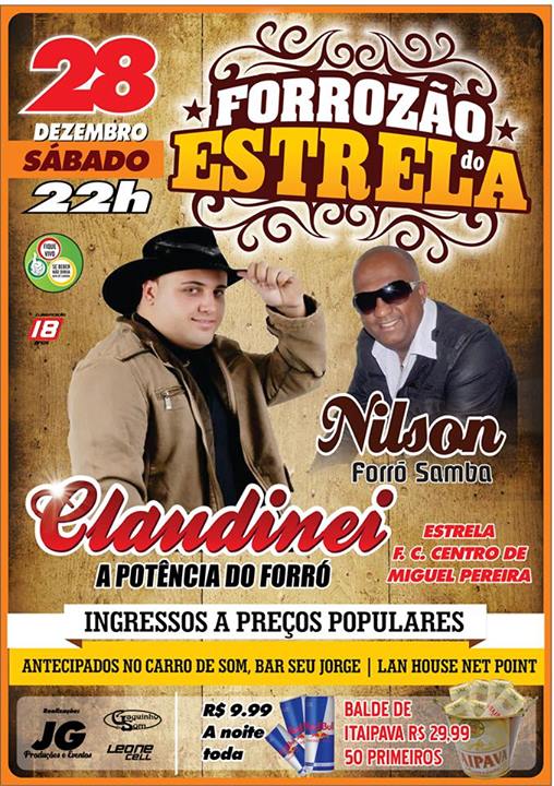 FORROZ�O DO ESTRELA COM NILSON FORR� SAM