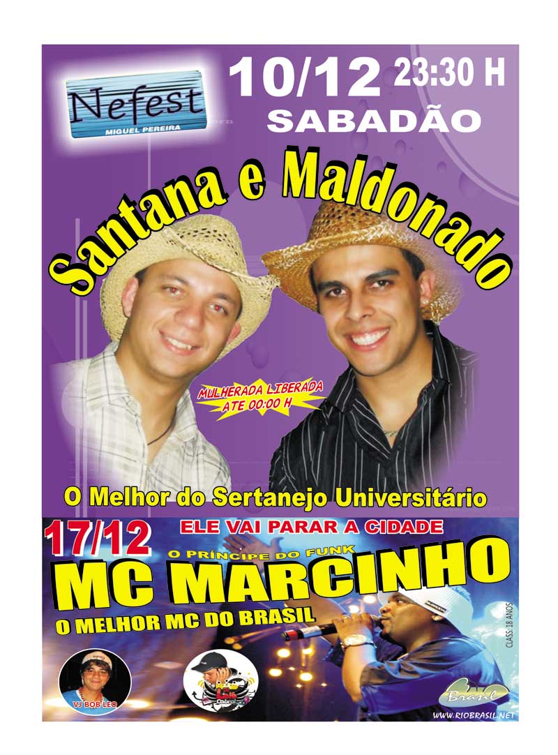 SANTANA E MALDONADO NA NEFEST - DAMAS GR