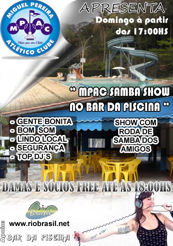 MPAC SAMBA SHOW COM RODA DE SAMBA DOS AM