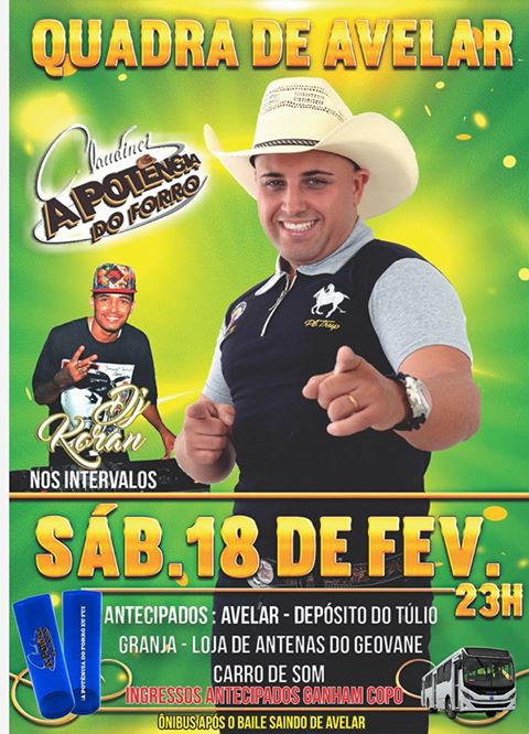 CLAUDINEI A POTENCIA DO FORR�
