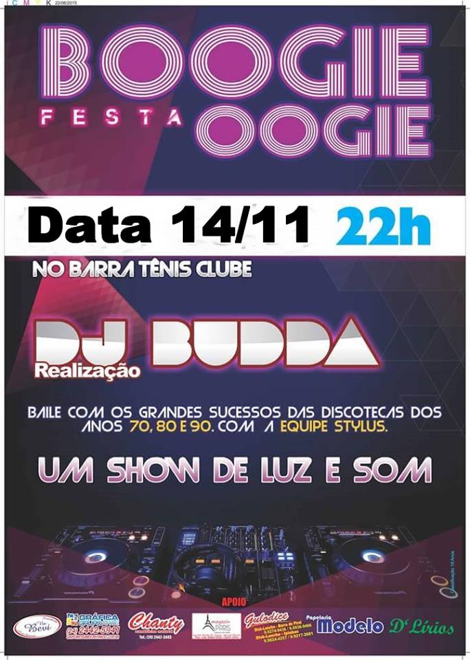 Festa BOOGIE OOGIE