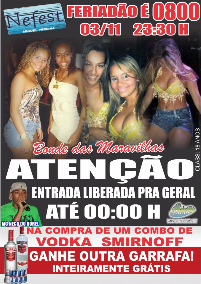 BONDE DAS MARAVILHAS  E MC NEGO DO BOREL