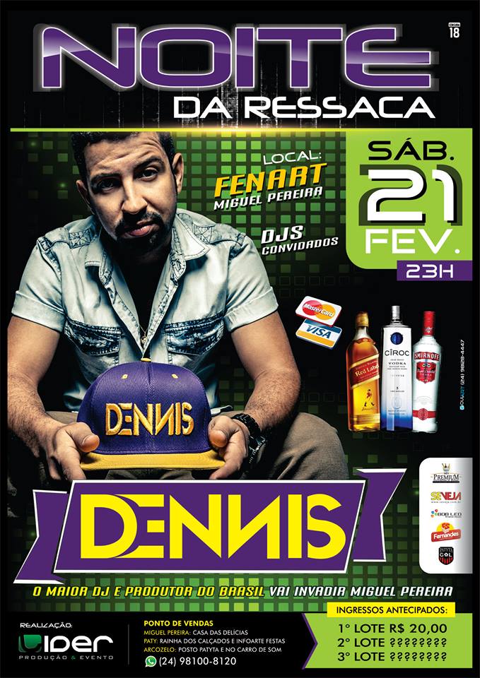 BAILE DA RESSACA DE CARNAVAL COM DENNIS 