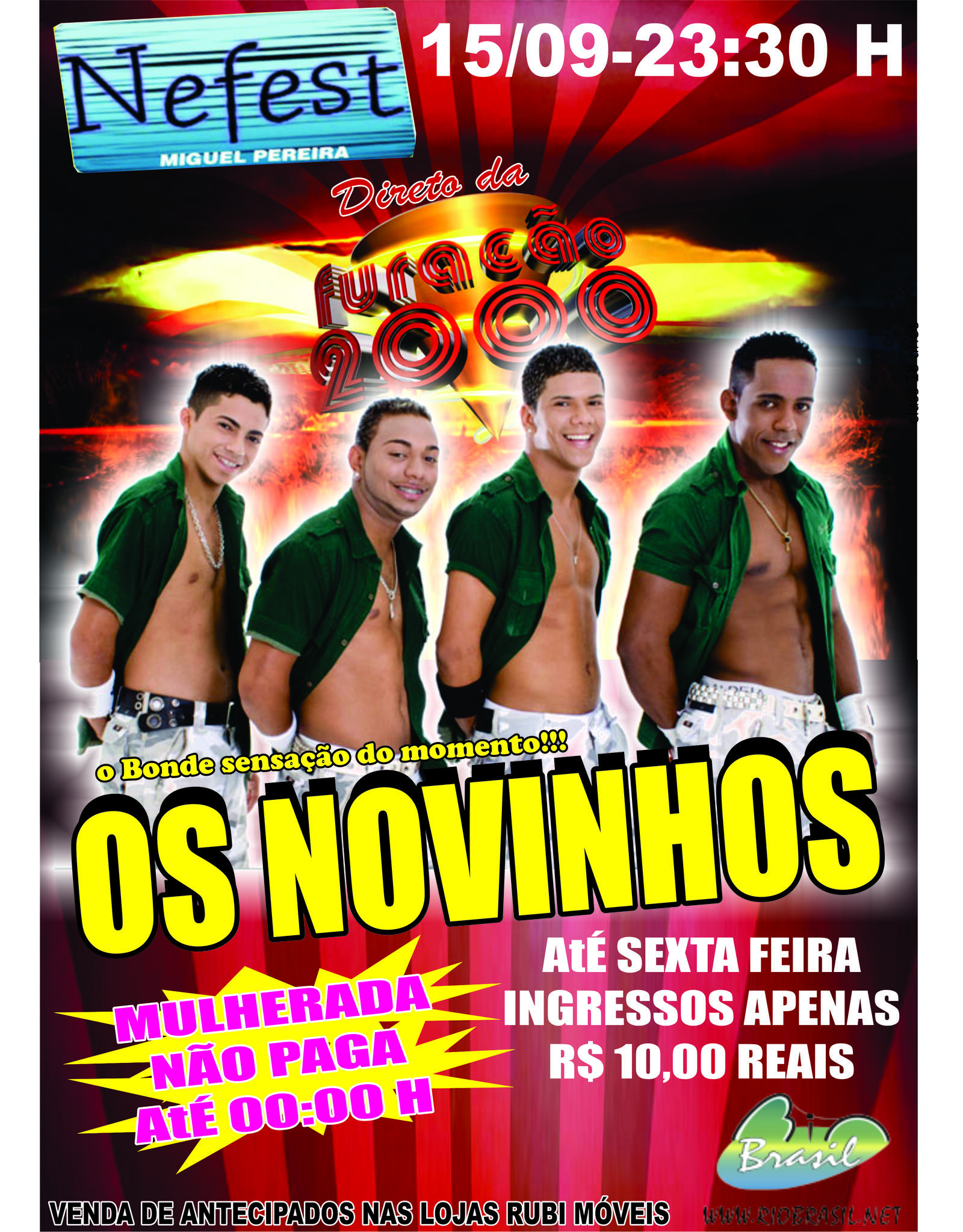 OS NOVINHOS NA BOATE NEFEST