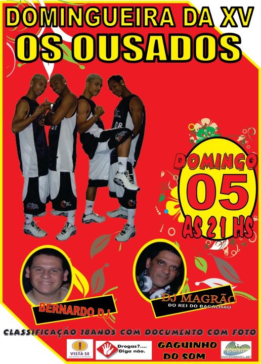 OS OUSADOS NA DOMINGUEIRA DA XV