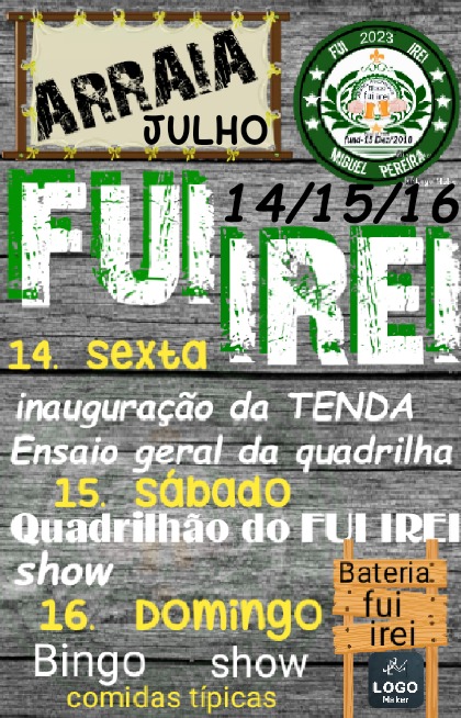 Arrai� do Bloco Fui Irei