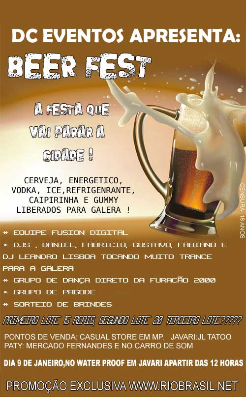 BEER FEST EM MIGUEL PEREIRA