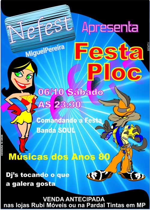 Festa Ploc na boate Nefest