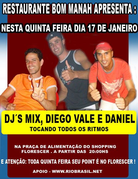 Noite dan�ante no Restaurante Bom Manah
