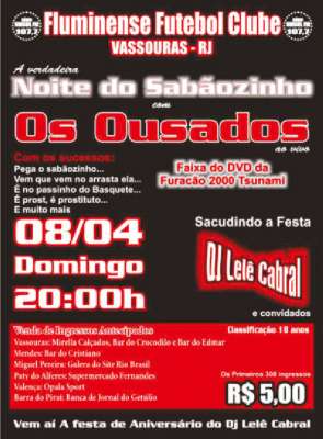 Os ousados no Fluminense Futebol Clube e