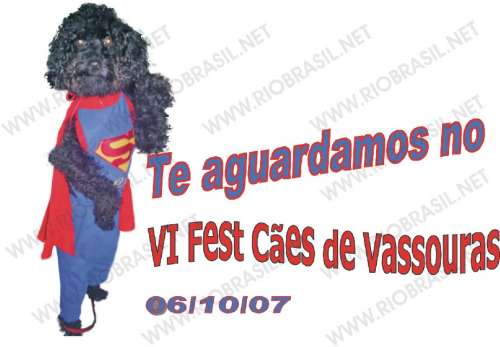 VI FEST C�ES EM VASSOURAS