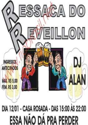 RESSACA DO REVEILLON