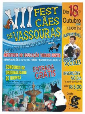 VII FEST C�ES DE VASSOURAS