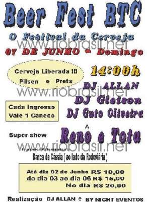 BEER FEST BTC   "O FESTIVAL DA CERVEJA"