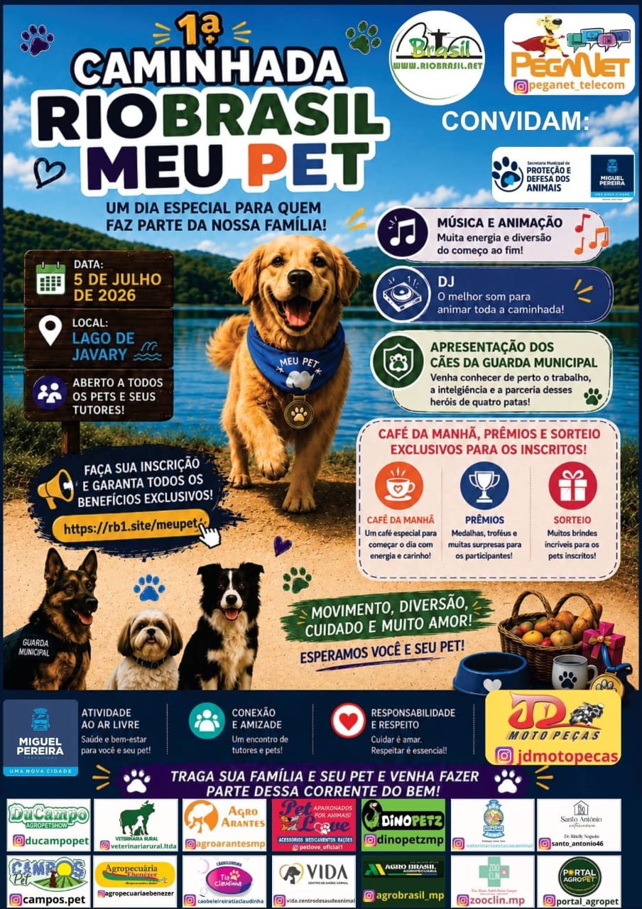 Caminhada Riobrasil meu pet