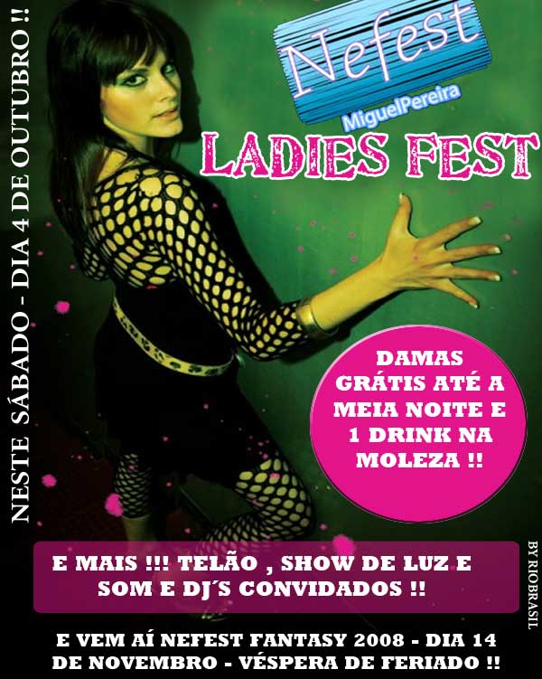 LADIES FEST NA NEFEST - ENTRADA LIBERADA