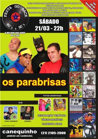 Festa Go Back com Os Parabrisas