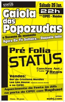 Gaiola das Popozudas no CIPEC de Mendes 