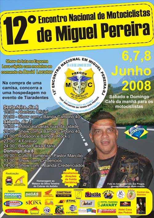 12� Encontro Nacional de Motociclistas-P