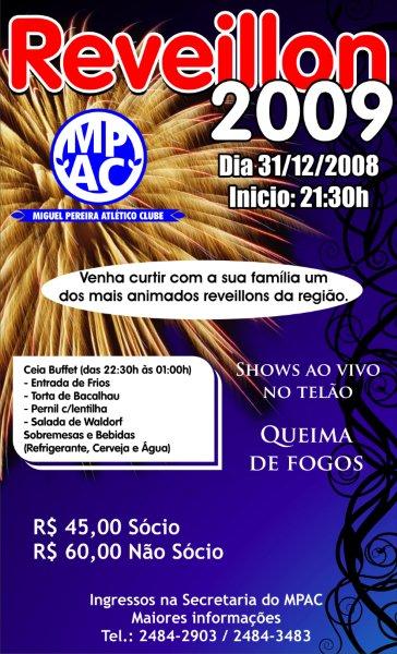 REVEILLON NO MIGUEL PEREIRA ATL�TICO CLU