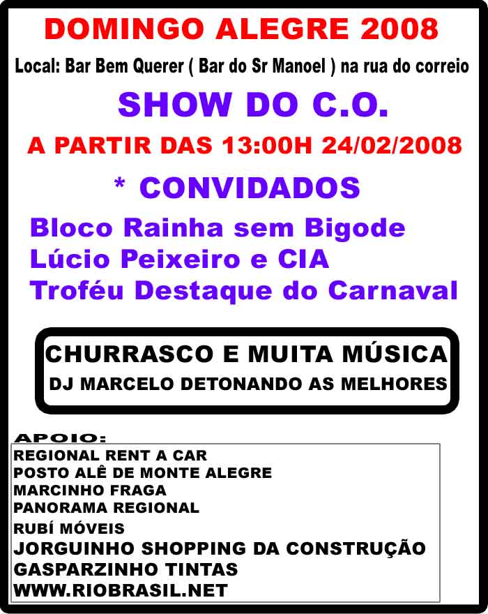Domingo alegre 2008