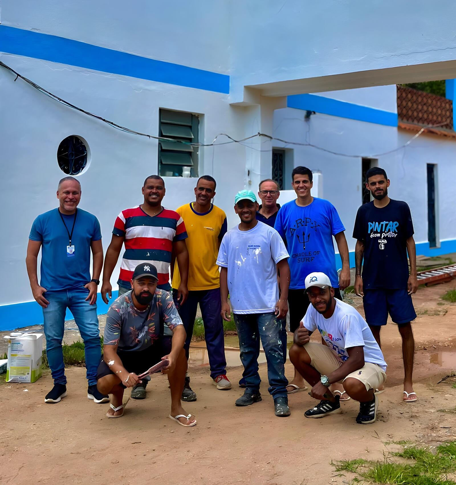 Sase Inicia Reforma com Apoio de Parceria Solidária em Paty do Alferes