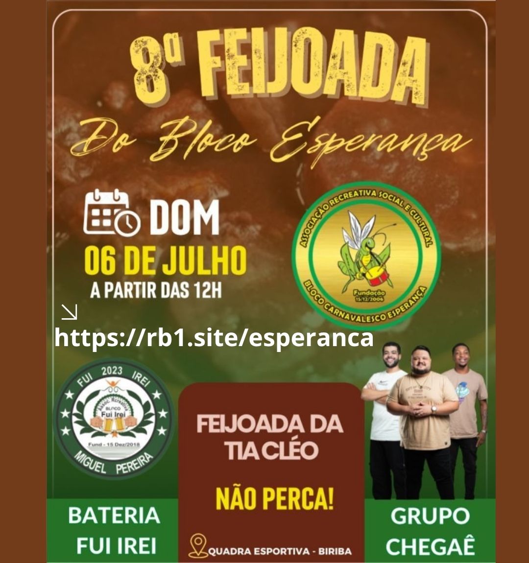 8ª Feijoada do Bloco Esperança